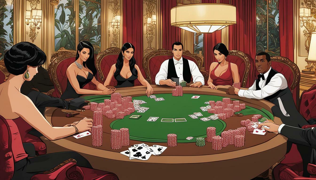 poker kim kardashian
